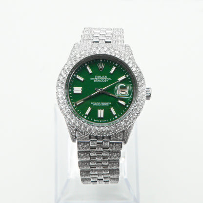 Rolex Datejust 36mm - Green Dial & Diamond Bezel - 40052