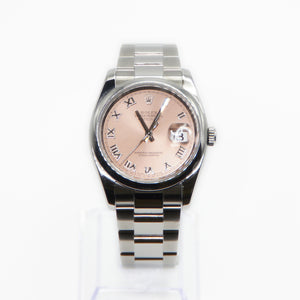 Rolex Datejust 36mm - Stainless Steel - Salmon Dial - 40058