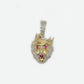 10k Solid Gold Diamond Lion King Pendant - 60331