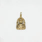 10k Solid Gold Diamond King Tut Pendant - 60336