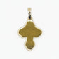 10k Solid Gold 1.75" Diamond 3D Motif Cross - 60338