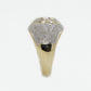 10k Solid Gold Diamond Eye Ring - 30217