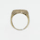 10k Solid Gold Baguette Diamond Men's Ring - 30226