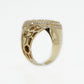 10k Solid Gold Baguette Diamond Men's Ring - 30226