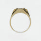 10k Solid Gold Diamond Circular Cluster 3D Ring - 30229