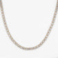 10k Solid Gold 6mm Diamond Baguette Rectangle Tennis Chain - 10099