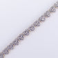10k Solid Gold Diamond 3D Heart Tennis Bracelet - 20190