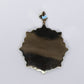 10k Solid Gold Diamond Gemstone Clover Picture Pendant - 60493