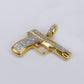 10k Solid Gold Diamond Glock Pendant  - 60496