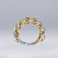 10k Solid Gold Diamond XL Heavy Cuban Ring - 30300