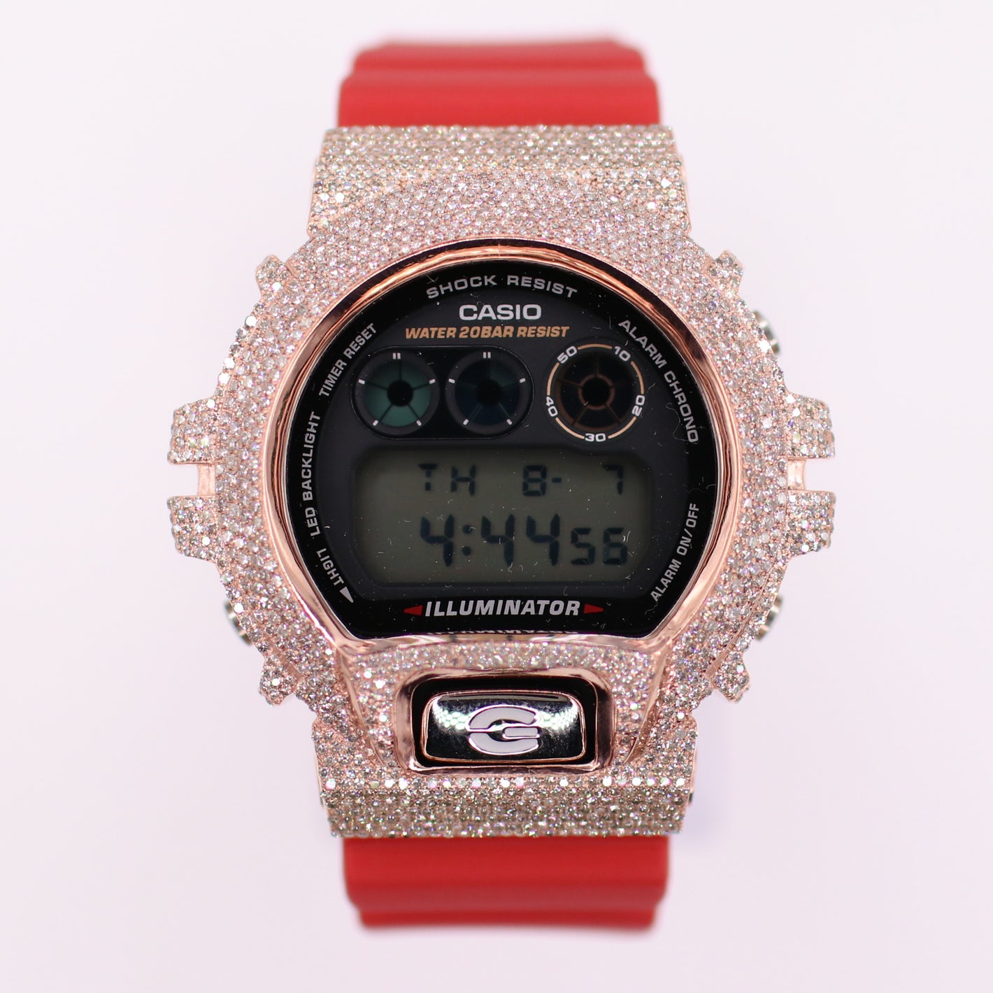 Diamond G-Shock DW-6900 - Red Band - 40074