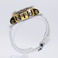 Diamond G-Shock DW-6900 Custom Thorn Bezel -White Band  - 40075