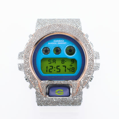 Diamond G-Shock DW-6900 - White Band - 40076