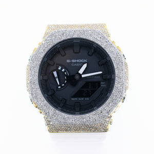 Diamond G-Shock GM2100 - White Band - 40077