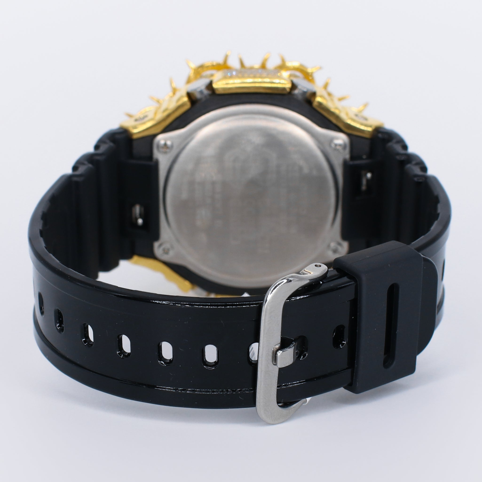 Diamond G-Shock GM2100 Custom Thorn Bezel - Black Band - 40078