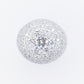 10k Solid Gold Lab Diamond Dome Cluster Men's Ring - 30308