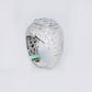 10k Solid Gold Lab Diamond Dome Cluster Men's Ring - 30308