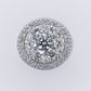 10k Solid Gold Lab Diamond XL Pointer Cluster Men's Ring - 30311