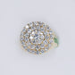 10k Solid Gold Diamond Lab Cake Men's Ring - 30315