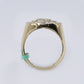 10k Solid Gold Diamond Lab Cake Men's Ring - 30315