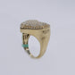 10k Solid Gold Lab Diamond 3D Heart Ring - 30312