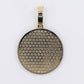 10k Solid Gold Full BustDown Pave Picture Pendant -60526