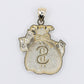 10k Hollow Gold Jumbo Money Bag Pendant -60532