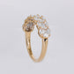 14k Solid Yellow Gold Brilliant Cut Diamond Eternity Engagement Ring - 30338