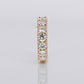 14k Solid Yellow Gold Eternal Devotion Diamond Band - 30339