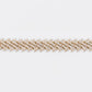 10k Solid Yellow Gold Diamond Spiked Cuban Bracelet - 20204
