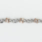 14k Solid Two-Tone Gold 10mm VVS Diamond Lux Thorn Chain