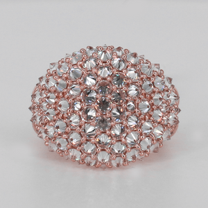 14k Solid Gold Upside Down Lab Diamond Ring - 30397