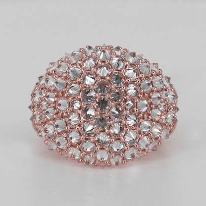 14k Solid Gold Upside Down Lab Diamond Ring - 30397