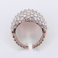14k Solid Gold Upside Down Lab Diamond Ring - 30397