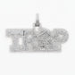 10k Solid Gold Diamond Trap House Pendant - 60216