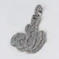 10k Gold Diamond Allah Pendant - 60663