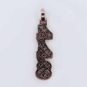 10k Gold Lab Diamond 448 Custom Pendant - 60640