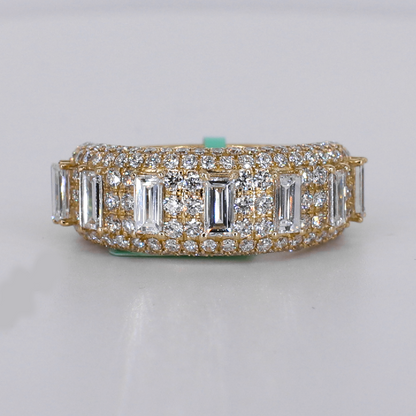 10k Solid Gold Lab Diamond Ring - 30392