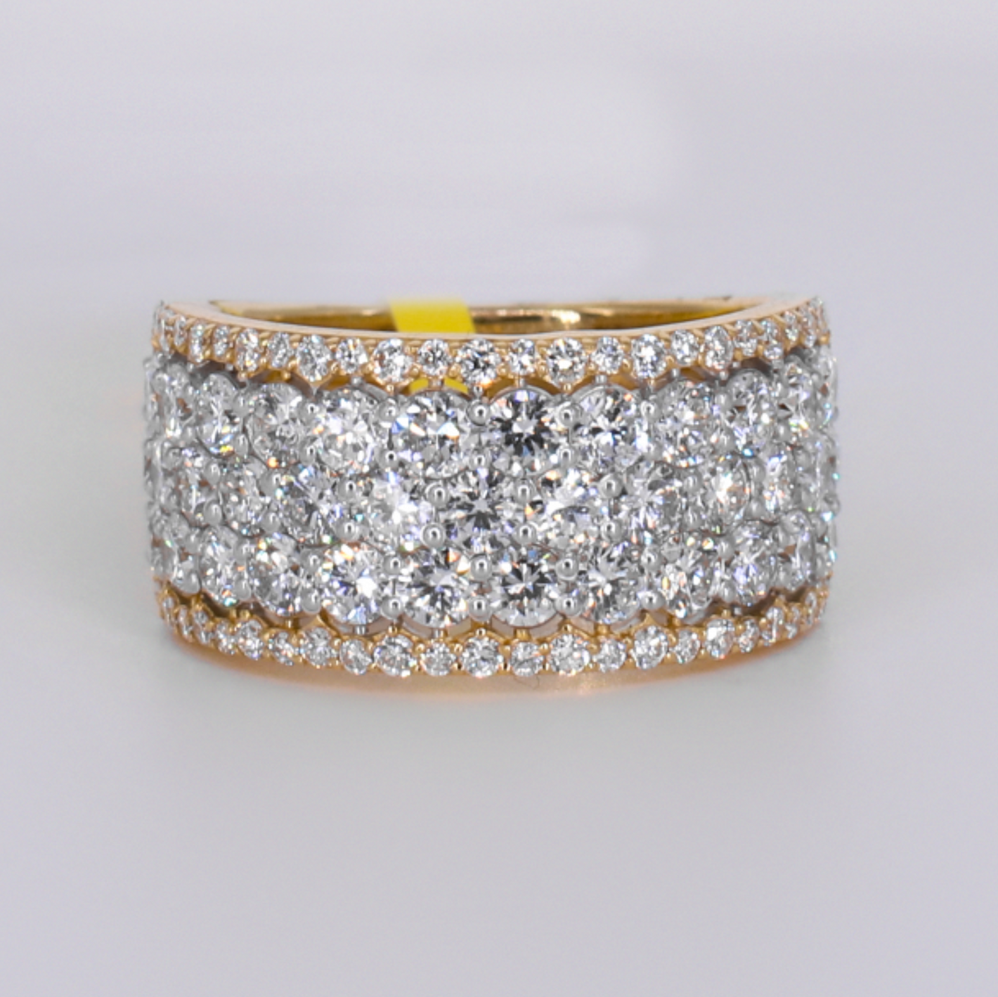 10k Solid Gold Lab Diamond Cluster Ring - 30385