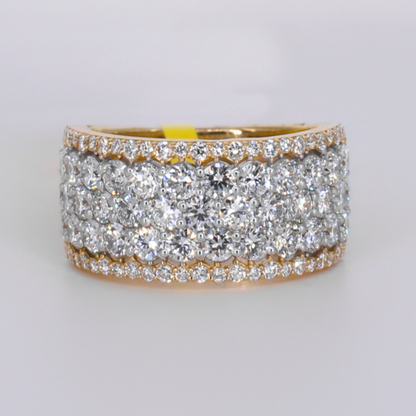 10k Solid Gold Lab Diamond Cluster Ring - 30385