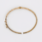 14k Gold Diamond Bangle - 20228
