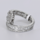 10k Solid Gold Diamond Cuff Ring - 30409