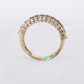 10k Solid Gold Lab Diamond Imperial Prism Men's Band - 30352