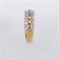10k Solid Gold Lab Diamond Imperial Prism Men's Band - 30352