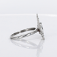 14k Solid Gold Lab Diamond Butterfly Ring - 30362