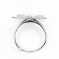 14k Solid Gold Lab Diamond Butterfly Ring - 30362