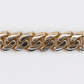 10k Solid Gold 15mm Diamond Cuban Chain - 10125