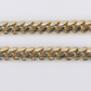 10k Solid Gold 8mm Cuban Chain - 10129