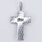 10k Gold Diamond Crucifix Pendant - 60651