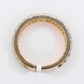 10k Solid Gold Diamond Cuban Men's Band - 30377